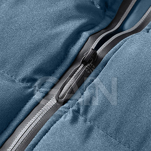 Precio bajo, alta calidad, logotipo personalizado impreso, chaleco acolchado para hombre, chaleco acolchado personalizado de talla grande para hombre - Product Image 4