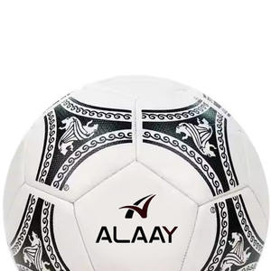 Balón de fútbol de PVC de alta calidad para partidos oficiales de Alaay, práctica resistencia al desgaste, tamaño personalizado para entrenamiento de fútbol - Product Image 6