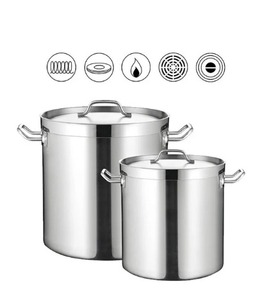 Vente d'usine, prix bas, casserole en acier inoxydable à induction, durable, élégante et compatible avec l'induction, casserole compatible avec l'induction - Product Image 6