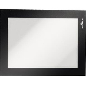 Durable DURAFRAME Magnetic <b>Frames</b> DIN <b>A6</b> Black 2 Pieces/Pack Presentation Products - Product Image 1