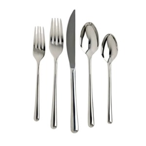 Juego de 8 cubiertos de acero inoxidable, ideal para utensilios de cocina, mesa, comedor, uso doméstico, cubiertos chapados en color dorado, hermoso mango - Product Image 3