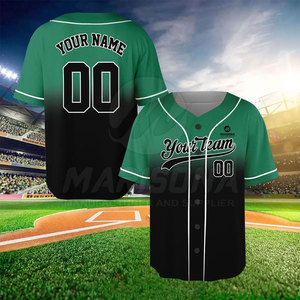 เสื้อเจอร์ซีย์เบสบอลผ้าเจอร์ซีย์ดีไซน์ไม่เหมือนใครเสื้อเบสบอลสั่งผลิตได้ตามต้องการ - Product Image 2