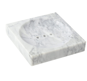 Nouveau porte-savon en marbre, décoration de salle de bain, douche, vente en gros, porte-savon carré en marbre populaire - Product Image 3