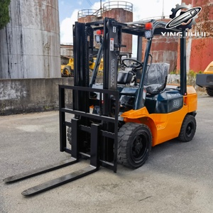 รถยกโตโยต้า 7FD30 3 ตัน รถยกมือสองจากญี่ปุ่น 3 ตัน เครื่องยนต์ 1DZ-2 เครื่องจักรมือสอง ใช้เชื้อเพลิง 3000 กก. - Product Image 3