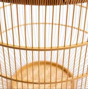 Panier à linge en bambou écologique fait à la main, décoration d'organisation de la maison, essentiel - Product Image 2