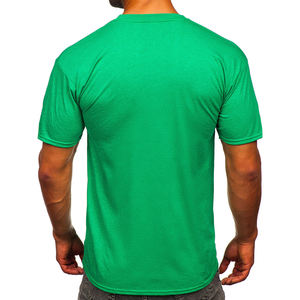 Camisetas para hombre con estampado de logotipo personalizado, Camiseta ajustada de estilo callejero vintage, camisetas lavadas digitalmente transpirables de calle alta - Product Image 2