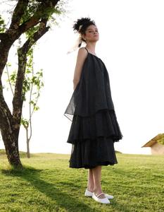 Robe élégante indienne en coton faite à la main robe de cadeau de mariage de mariée personnalisée robe d'été pour fille robe de fête d'anniversaire cadeau pour elle - Product Image 4