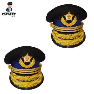 Chapeaux Hommes Officier Cap Date Produit Premium Top Qualité Meilleur Vendeur Officier Casquettes Par CAVALRY SKT COMPANY - Product Image 3