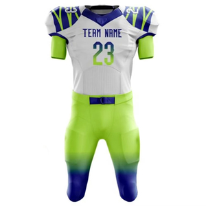 ชุดยูนิฟอร์มอเมริกันฟุตบอลแบบกำหนดเองรุ่นใหม่ปี 2026 พร้อมชื่อทีม ดีไซน์ล่าสุด ชุดและเสื้อแบบกำหนดเองได้ ตัวเลือกสีและขนาดตามสั่ง - Product Image 6