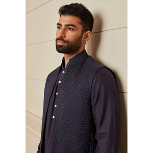 Chaquetas Nehru personalizadas para hombre Chaquetas Nehru tradicionales para bodas indias Chaquetas Nehru de diseñador para novio y padrino - Product Image 3