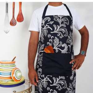 Delantal de Cocina de Algodón de Grado de Exportación con Bolsillos, Ropa de Chef Cómoda para Cocina Profesional y Casera - Product Image 5