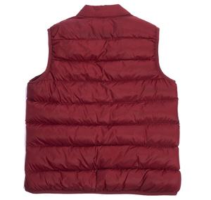 Men's Windproof Canvas Plaid High Street Breathable Puffer Vest Custom Design Most Popular Wholesale Polyester/Cotton Turn-<b>down</b> - Product Image 4