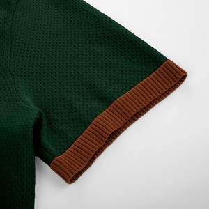 Chemises pour hommes, nouvelle arrivée, vente chaude, boutonnées, en tricot, en toile, anti-froissement, style gothique, chemises de golf - Product Image 4