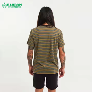 T-shirt personnalisé de haute qualité, coupe ample, respirant, écologique, 220g, gris, 100% coton, pour homme - Product Image 5
