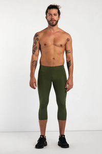 Leggings de compression pour hommes, vêtements de sport pour la course à pied, le yoga, la gym, pantalons de jogging respirants et à séchage rapide - Product Image 2