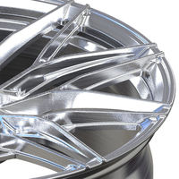 Vente d'usine JWYC : Nouvelles jantes forgées en alliage d'aluminium argentées à rayons multiples de 17 à 24 pouces 5x112/114.3/120/130 pour Audi