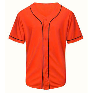 Venta caliente personalizado nuevo estilo béisbol Jersey uniformes transpirable y cómodo poliéster impreso técnicas - Product Image 1
