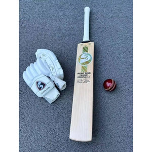 ไม้คริกเก็ตคุณภาพสูงระดับมืออาชีพ รุ่น Custom Pure English Willow เกรด 1 พร้อมโลโก้ที่ปรับแต่งได้ - Product Image 1