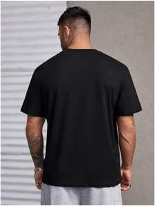 Camiseta gráfica de estilo veraniego audaz para hombre, camiseta ligera, camiseta informal de manga corta con cuello redondo, ajuste cómodo para uso diario - Product Image 2