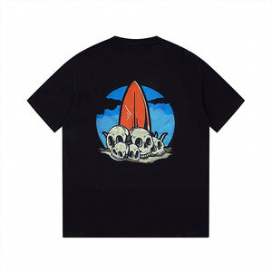 2025 Nueva camiseta personalizada camiseta en blanco logo camiseta de hombre para hombre Supima algodón camiseta de gran tamaño hombre al por mayor - Product Image 2