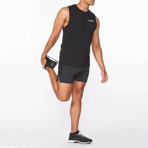 Nuevo estilo Ropa de verano Correr Precio al por mayor Hombres Camiseta sin mangas Entrenamiento Gimnasio Sin mangas Ropa de entrenamiento físico Hombres Camiseta sin mangas - Product Image 1