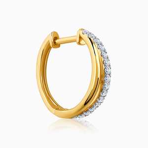 Boucles d'oreilles en or avec diamant Endora - Product Image 2