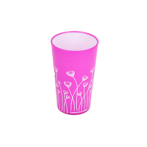 Frosted PP Single Wall <b>Plastic</b> Cup Printed Drinking Tumbler Lightweight Disposable Cup Office Home Canteen Food Stall Dining <b>Set</b> - Product Image 1