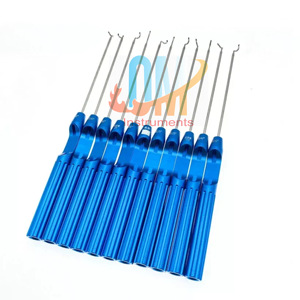 Passage de fil de reconstruction de ligament arthroscopique utilisant des instruments chirurgicaux élevés de crochet de suture orthopédique | OldMed Instruments - Product Image 4