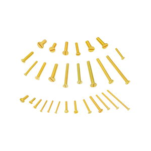 Venta al por mayor de tornillos de latón sujetadores roscados duraderos para muebles, construcción y proyectos de bricolaje - Product Image 2