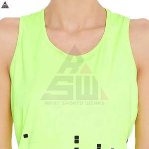 Débardeur décontracté sexy pour femme, sans manches, en maille, col rond, léger, logo frontal, haute qualité - Product Image 6