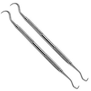 Offre Spéciale Curettes dentaires professionnelles Gracey Détartreur parodontal en acier inoxydable de meilleure qualité Source d'alimentation manuelle - Product Image 5