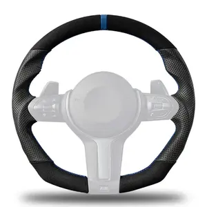 Volante de cuero con diseño en forma de D para BMW - Product Image 3