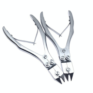 Orthopaedic Kirschner Wire <b>Cutter</b> Orthopedic Scissors <b>Steel</b> Wire <b>Cutter</b> Pet Veterinary Surgical Instruments By Surgiright - Product Image 1