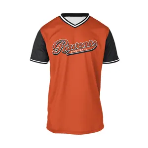 Custom High Quality Fashion T-Shirt For Men Printing Uniform Sports Button Baseball Shirts MLBBaseball Jersey