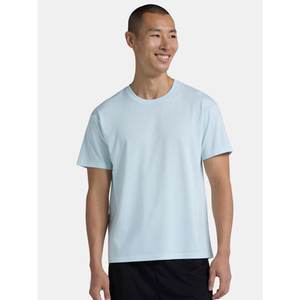 Camisetas de algodón de 300g para hombre, camiseta transpirable holgada de cuello redondo de verano de manga corta para hombre y mujer, Camiseta básica - Product Image 1