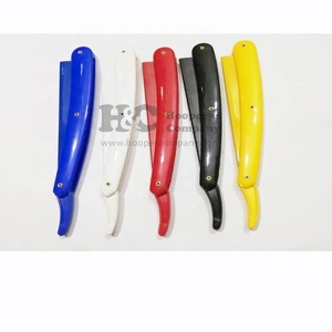 Wholesale Multi Color Professional Barber <b>Razor</b> Sustainable Solid Plastic/Wood Single <b>Razor</b> OEM Accept Shaving <b>Razor</b> High - Product Image 4