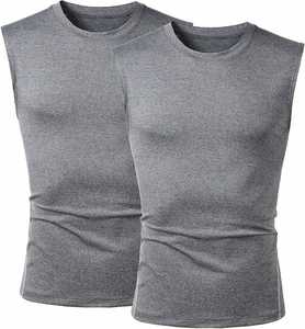 Fashion Vintage Sports Gym Training Cotton Sleeveless <b>Mens</b> <b>Singlet</b> Vest All Customized Products - Product Image 3