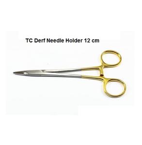 ผู้ถือเข็ม Derf ความยาว12ซม. ขากรรไกรทังสเตนคาร์ไบด์ - Product Image 3