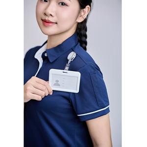 เสื้อเชิ้ตแขนสั้นลำลองสำหรับผู้ชายคอตตอน60% + ผ้าโพลีเอสเตอร์40% ทึบ/ความคมชัด200กรัมสำหรับผู้ชาย - Product Image 2