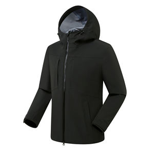 แจ็กเก็ตมีฮู้ดของผู้ชายแห้งเร็วน้ำหนักเบาเสื้อใส่วิ่งโลโก้ออกแบบได้ตามต้องการ - Product Image 5