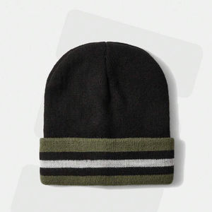 2025 gros cravate tricoté bonnet casquettes unisexe mode hiver chaud Jacquard Streetwear casquettes personnalisées pour adultes - Product Image 2