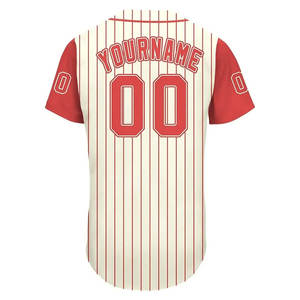 2025 nouveau maillot de Baseball et Softball pour hommes à la mode broderie personnalisée Sublimation séchage rapide maillot respirant et cousu - Product Image 3