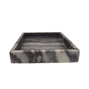 Plateau de service en marbre de style américain, écologique, très demandé, pour mariage, prix bas, MOQ, haute qualité certifiée - Product Image 6