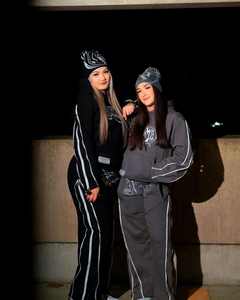 ชุดเสื้อฮู้ดกีฬาผ้าฝ้ายมีฮู้ดโอเวอร์ไซส์สำหรับผู้ชายชุดเสื้อฮู้ดปักลายโลโก้แบบกำหนดเอง - Product Image 6