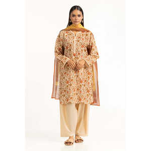 Conjunto de Traje de Jardín Estampado de 3 Piezas para Mujer IUSTKSD-865 - Product Image 1