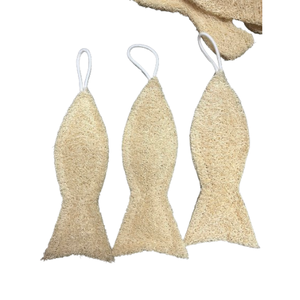 FISH SHAPES Loofah naturel, jouets naturels pour chats d'Expad, Vietnam - Product Image 1