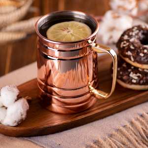 Mug en cuivre personnalisé à double paroi sous vide, mug en cuivre Mule, mugs en cuivre disponibles - Product Image 6