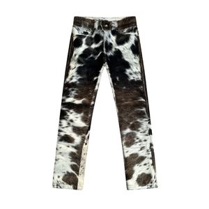 Pantalons pour hommes de haute qualité en cuir de vachette personnalisé Slim Fit vêtements de plein air léger respirant hiver mode vêtements de sport - Product Image 1