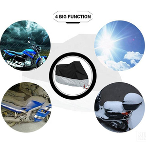 Meilleure Housse de Moto Imperméable Quatre Saisons GM avec Couleur et Logo Personnalisés OEM/ODM Protection Solaire Anti-UV Design Pliable - Product Image 5