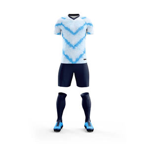 Uniforme de football en polyester respirant et à séchage facile pour hommes, maillot de football personnalisé de haute qualité pour hommes - Product Image 6